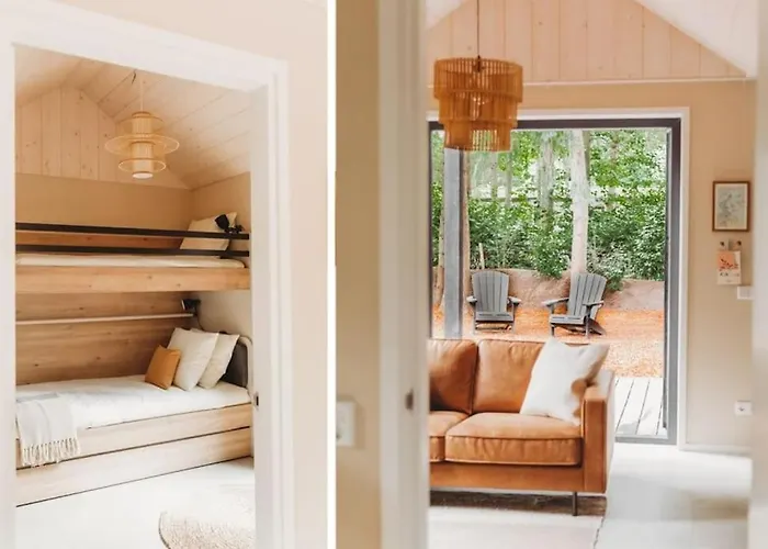 I Tiny House Met Zonnige Bostuin 度假居 伊皮